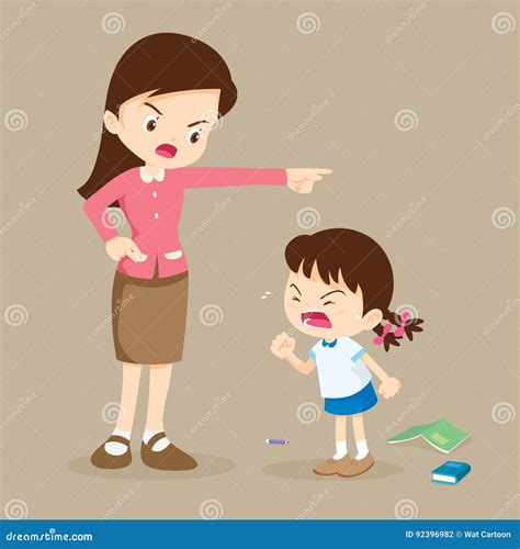 Scolding Cartoons, Illustrations & Vector Stock Images - 1596 Pictures ...