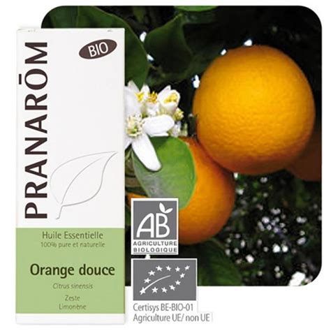 Huile Essentielle Orange Douce Pranarom Espace Produits Bio