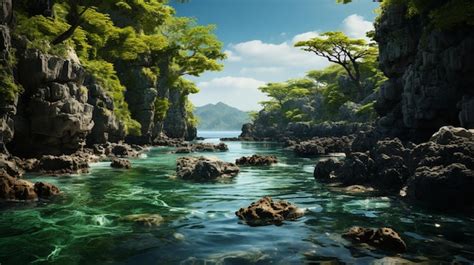 Premium Photo | Breathtaking Archipelago Landscapes