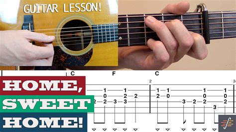 Home Sweet Home Beginner To Advanced Guitar Lesson With Tab