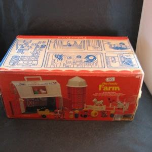 Vintage Fisher Price Farm Playset With Original Box - Etsy