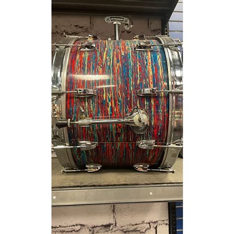 Used Ludwig Vintage 1960s Ludwig 3 Piece Downbeat 3 Piece Kit