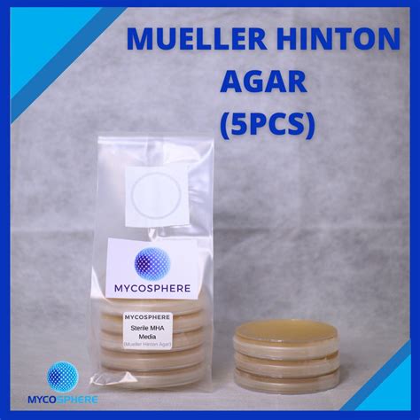 Mueller Hinton Agar Sterile Media Mha Petri Dish Pc Standard Mueller