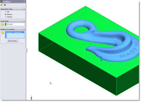 Working With Multibodies In Solidworks