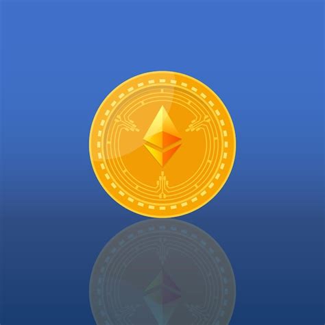 Moeda de ouro ethereum moeda de bloco de moeda criptográfica