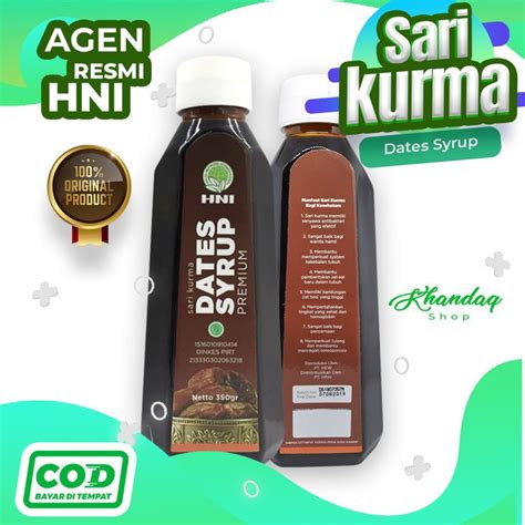 Jual Sari Kurma Hni Hpai Original COD Shopee Indonesia