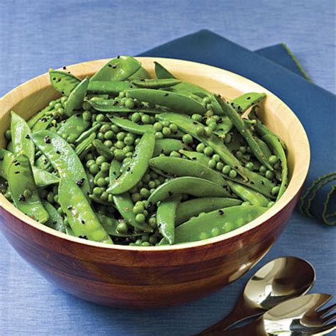 Sautéed Sugar Snap Peas With Orange Zest And Buttery Almonds Recipe Snow Pea Salad Pea