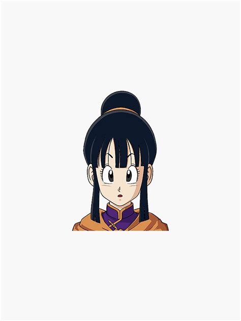 "Shocked Chichi Face - Dragon Ball Z" Sticker for Sale by ArgentavisGames | Redbubble