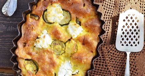 Recette Clafoutis Courgette Et Feta Marie Claire