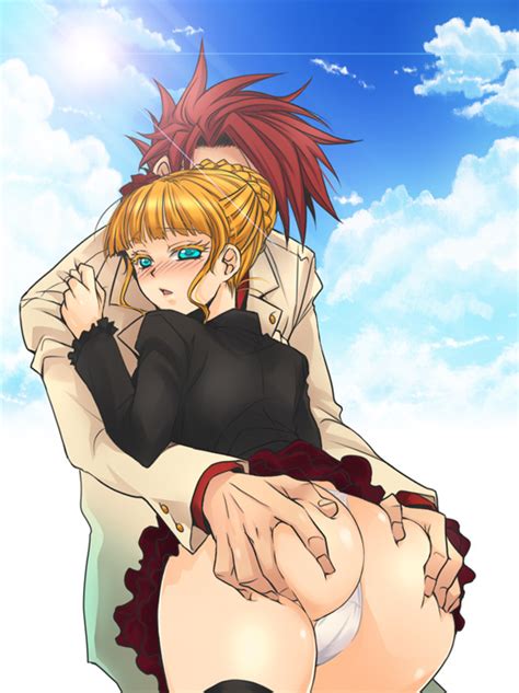 Beatrice And Ushiromiya Battler Umineko No Naku Koro Ni Drawn By