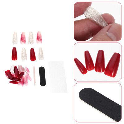 Faux Ongles D Tachables Ornements D Art D Ongle Bouts D Ongles