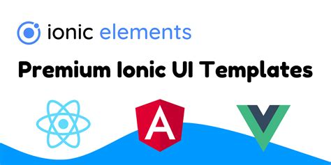 Free Ionic Templates - Ionic elements