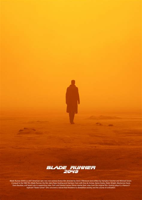 Blade Runner 2049 Poster By Cactusposters