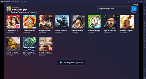 Jak grać w Kingdom of Pirates na PC z Bluestacks