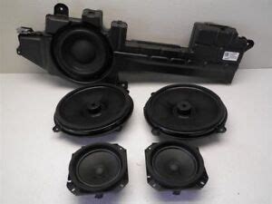 Chevy Corvette Stingray C Bose Speaker Set W Subwoofer Ebay