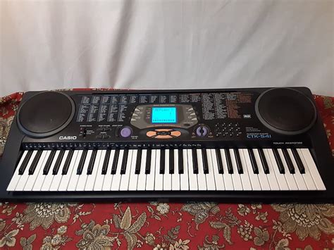 Casio CTK 541 Digital Keyboard W Power Supply Reverb