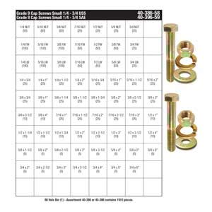 Grade 8 Hex Head Cap Screw USS Assortment 1 4 3 4 Kimball Midwest