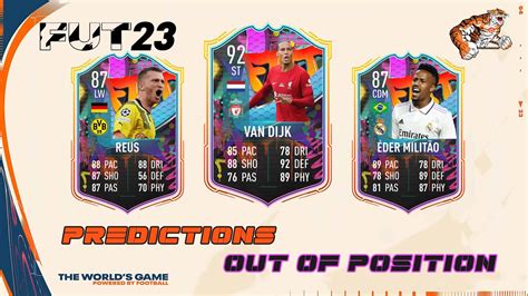 FIFA 23 Out Of Position Predictions With Official Card Design