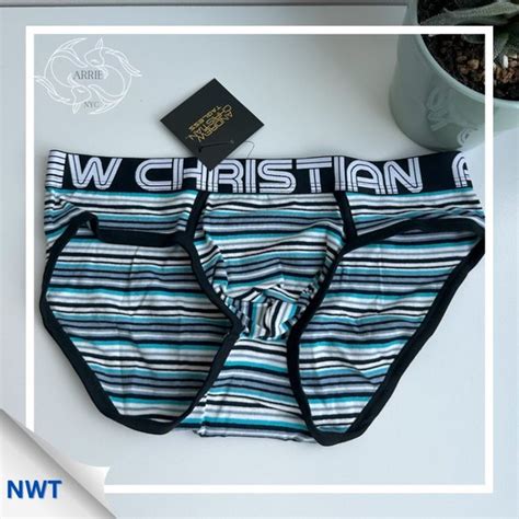 Andrew Christian Underwear Socks Andrew Christian Chelsea Stripe Brief W Almost Naked