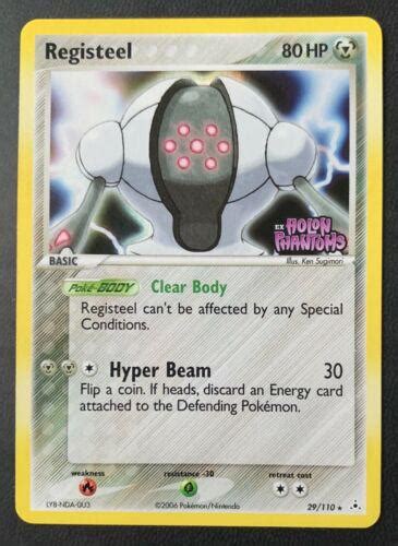 Registeel Reverse Holo 29 Prices Pokemon Holon Phantoms Pokemon