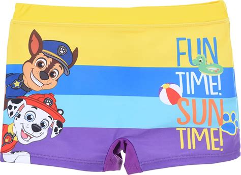 Paw Patrol Badeshorts F R Jungen Badehose F R Kinder Jungen Slips