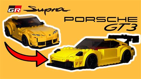 Porsche Gt Lego Speed Champions Alternative Moc Tutorial