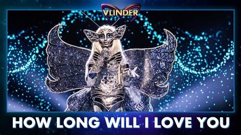 Vlinder How Long Will I Love You The Masked Singer Seizoen