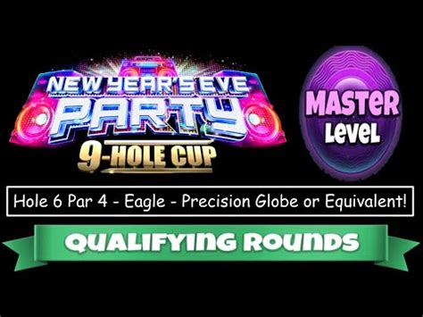 Golf Clash New Years Eve Party Hole Cup Master Hole Eagle