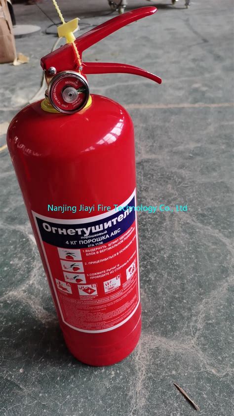 Portable Fire Extinguisher Excellent Jiayi Dry Powder Dcp Leading Extg