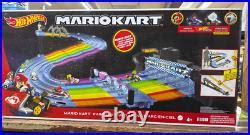 Car Track Set Hot Wheels Mario Kart Rainbow Road Race Track Set Lights Sounds Brand New