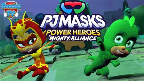 Pj Masks Gameplay Episode Gekko And An Yu In Power Heroes Mighty