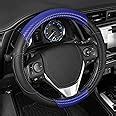 Amazon Bdk Gripdrive Carbon Fiber Steering Wheel Cover Non Slip