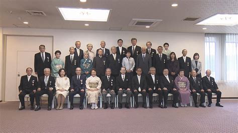 「秋の叙勲」伝達式 県内から62人受章 内堀知事「復興と地方創生に力添えを」福島 Tbs News Dig