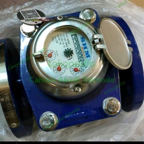 Jual Meteran Air Bersih Shm Flange Inch Water Meter Shm Dn Di