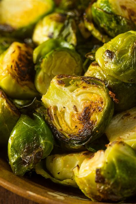 honey roasted garlic brussels