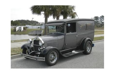 1929 Ford Model A Panel Truck Restored All Steel Engine Swap For Sale