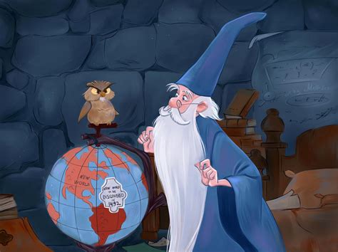 Merlin and Archimedes by Mellodee on DeviantArt