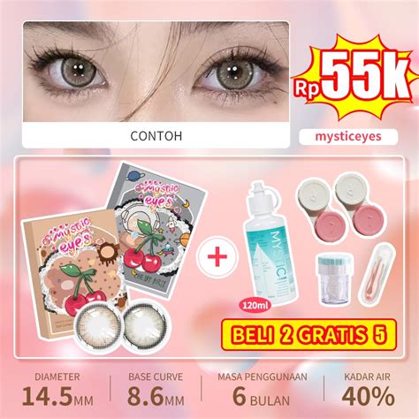 Jual Buy Get Mysticeyes Softlens Pasang Softlens Ml Air