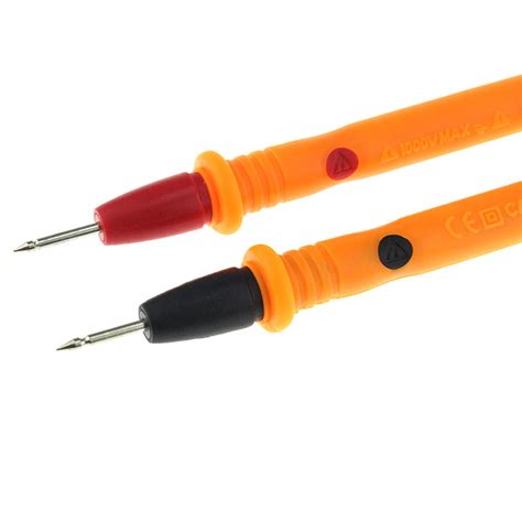 Multimeter Voltmeter Rubberized Test Probe Wire Pen Cable 3010b 1000v 10a Heavy Duty Leads