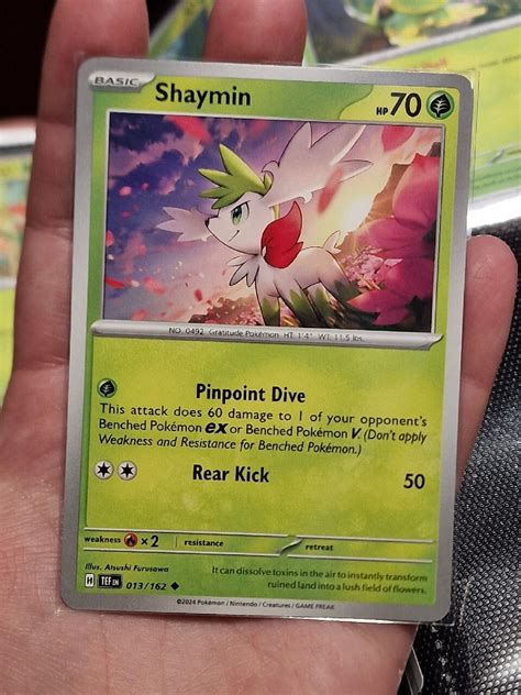 Shaymin Tef Temporal Forces Karta Pokemon Gda Sk Kup Teraz Na