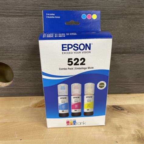 Epson Ecotank Ink Ultra High Capacity Bottle Color Combo T S