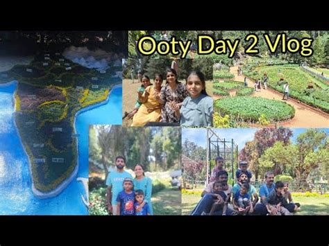 Ooty Trip Day Botanical Garden Tourist Spot In Ooty Travel Vlog