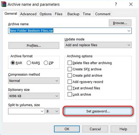 5 Ways To Password Protect Files And Folders In Windows 10 Beebom