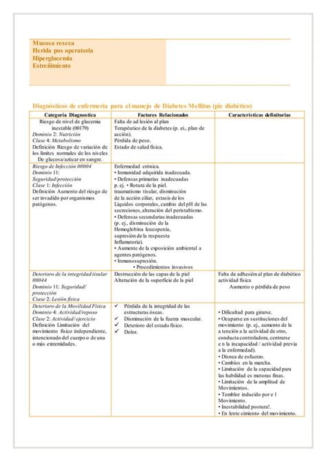 Proceso Enfermero De Diabetes Mellitus Pdf Descarga Gratuita