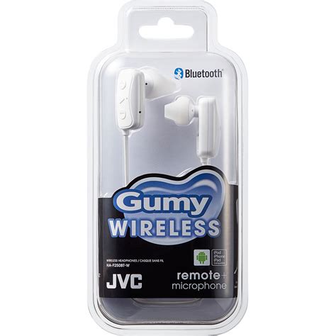 Jvc Gumy Wireless In Ear Headphones White Fesco Distributors