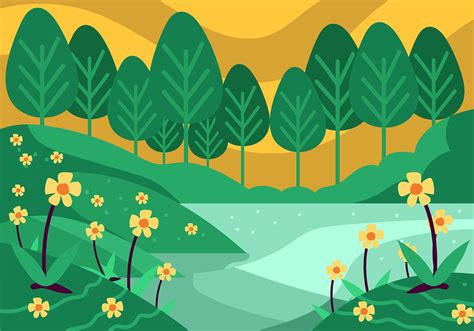 Spring Background 280554 Vector Art at Vecteezy