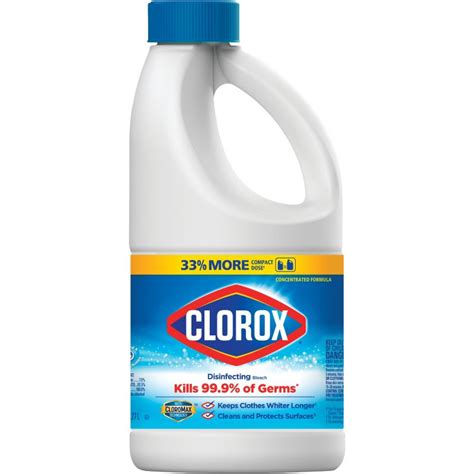 New Disinfectant Cleaners :: Clorox Disinfecting Bleach 43oz 6/case