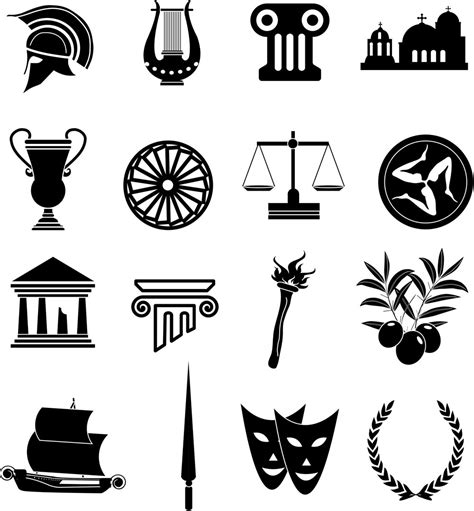 Greek Symbols SVG