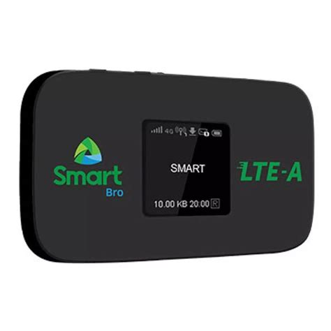 Smart Bro Prepaid Lte A Pocket Wifi Advanced Zte Mf Rs Lazada Ph