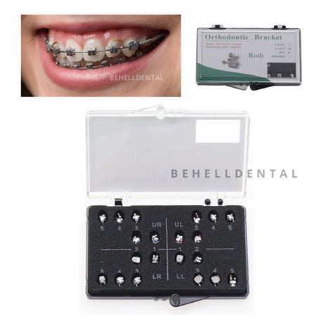 Jual Bracket Behel Gigi MIM Metal BOX HIJAU Mini Roth 3 Dan 345 Hook